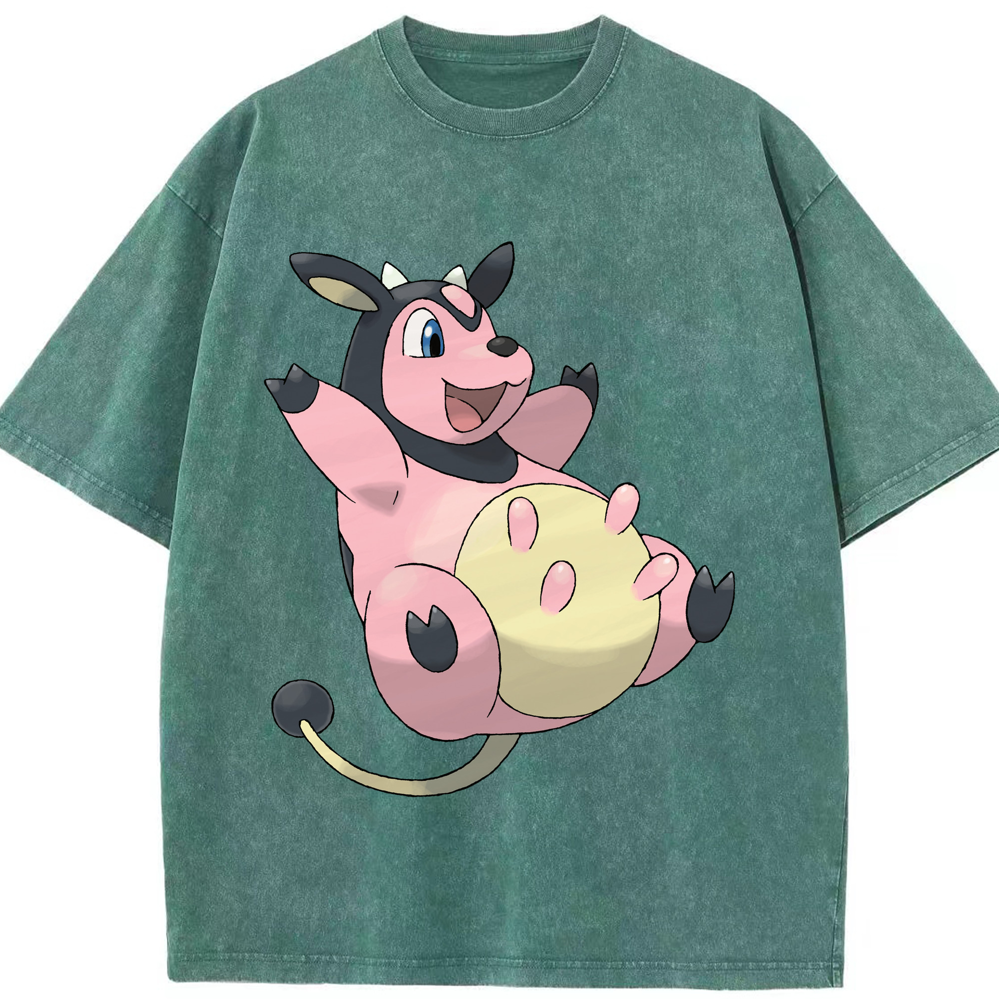 （画像用） ポケットモンスター Pokémon 綿100% ヴィンテージ風 半袖Tシャツ（フロントプリント）
